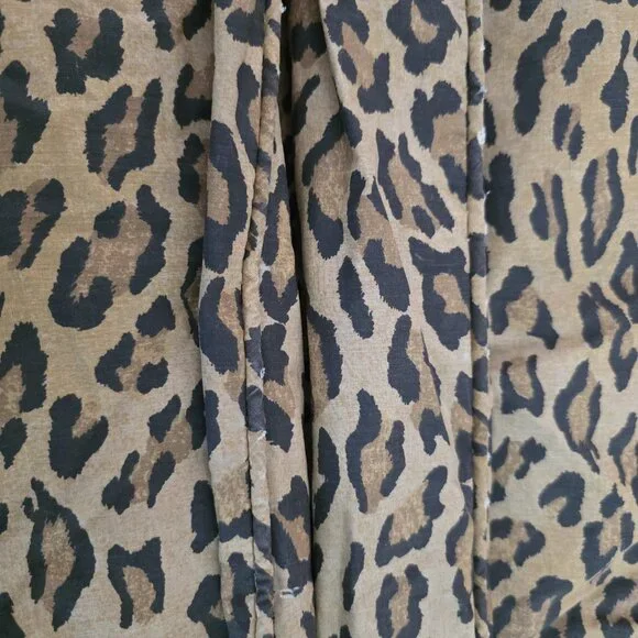 Rare Vintage Ralph Lauren Aragon King Comforter Animal Print Bold Leopard Glam - Picture 4 of 10